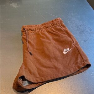 Nike Women's Athletic Shorts in Brown